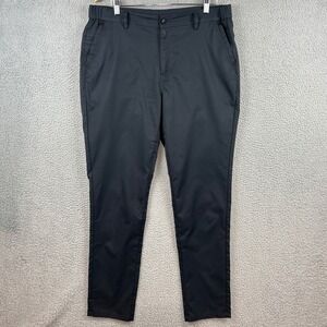 Jack Archer Jetsetter Pants Mens 36x34 Blue Polyester Technical Travel Trousers